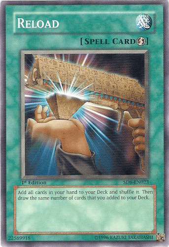 Reload - SD8-EN023 Common 1st Edition
