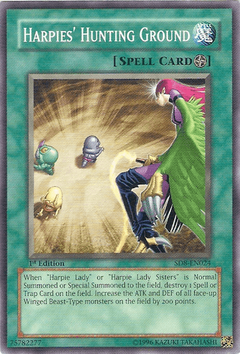 Harpies' Hunting Ground - SD8-EN024 Common Unlimited