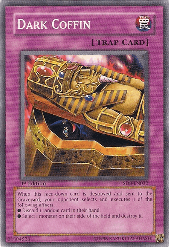 Dark Coffin - SD8-EN032 Common 1st Edition