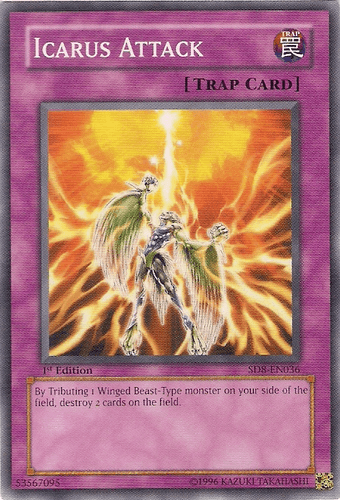 Icarus Attack - SD8-EN036 Common 1st Edition