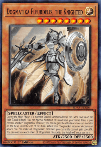 Dogmatika Fleurdelis, the Knighted - SDAZ-EN006 Common 1st Edition