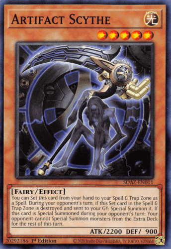 Artifact Scythe - SDAZ-EN011 Common 1st Edition
