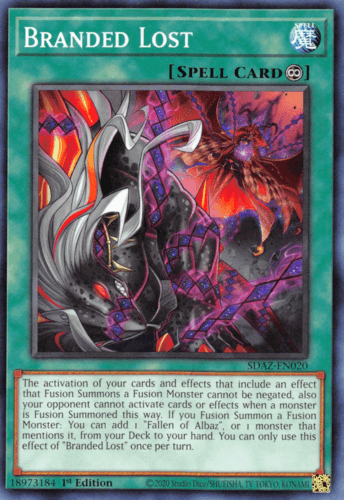 Branded Lost - SDAZ-EN020 Common 1st Edition