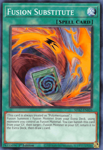 Fusion Substitute - SDAZ-EN026 Common 1st Edition