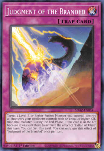 Judgment of the Branded - SDAZ-EN034 Common 1st Edition