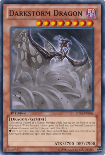 Darkstorm Dragon - SDBE-EN008 Common Unlimited