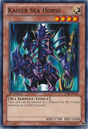 Kaiser Sea Horse - SDBE-EN016 Common 1st Edition