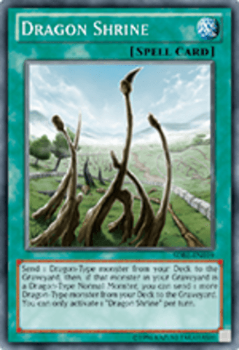 Dragon Shrine - SDBE-EN019 Super Rare Unlimited