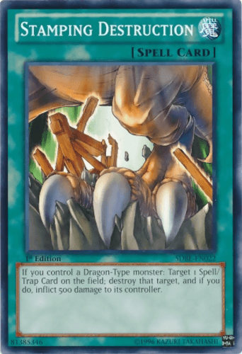 Stamping Destruction - SDBE-EN022 Common 1st Edition