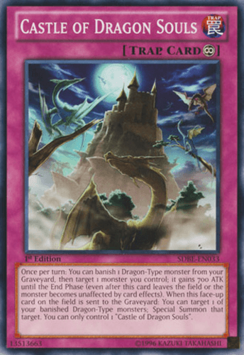 Castle of Dragon Souls - SDBE-EN033 Common 1st Edition