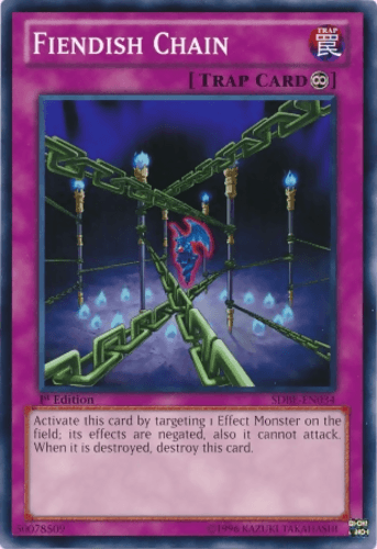 Fiendish Chain - SDBE-EN034 Common 1st Edition
