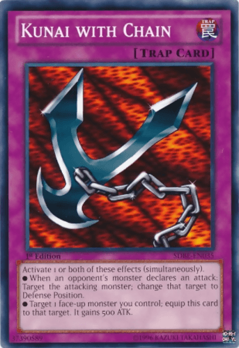 Kunai with Chain - SDBE-EN035 Common 1st Edition
