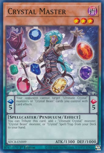 Crystal Master - SDCB-EN009 Common 1st Edition