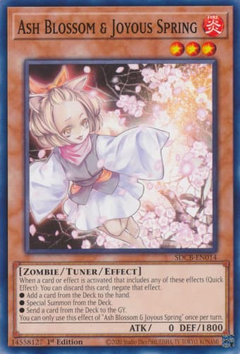 Ash Blossom & Joyous Spring - SDCB-EN014 Common 1st Edition