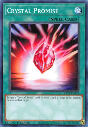 Crystal Promise - SDCB-EN023 Common 1st Edition