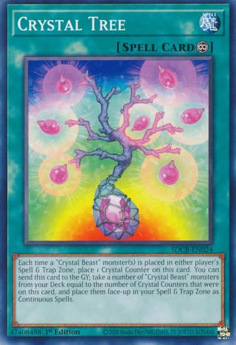 Crystal Tree - SDCB-EN024 Common 1st Edition