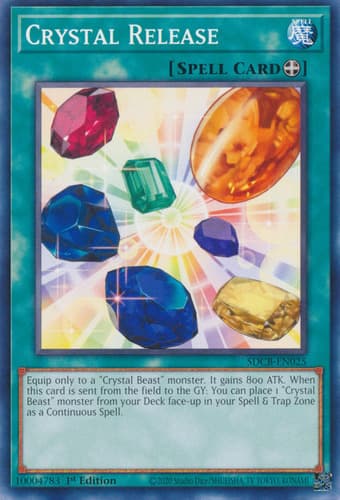 Crystal Release - SDCB-EN025 Common 1st Edition
