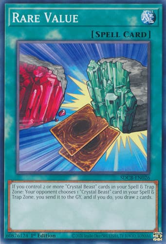 Rare Value - SDCB-EN026 Common 1st Edition