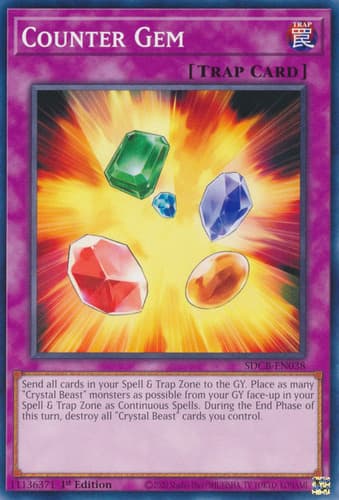 Counter Gem - SDCB-EN038 Common 1st Edition