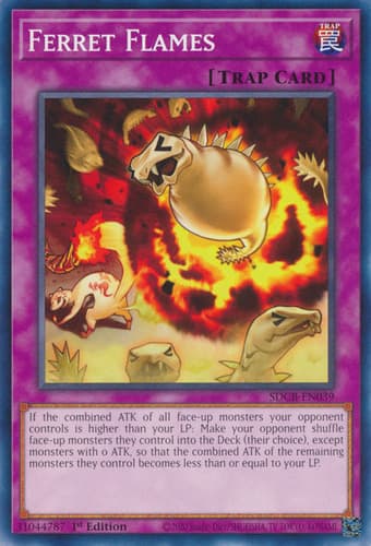 Ferret Flames - SDCB-EN039 Common 1st Edition