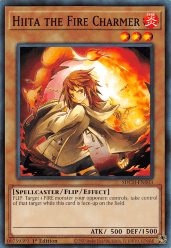 Hiita the Fire Charmer - SDCH-EN003 Common 1st Edition