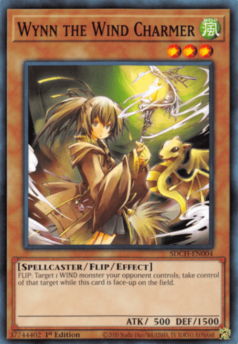 Wynn the Wind Charmer - SDCH-EN004 Common 1st Edition