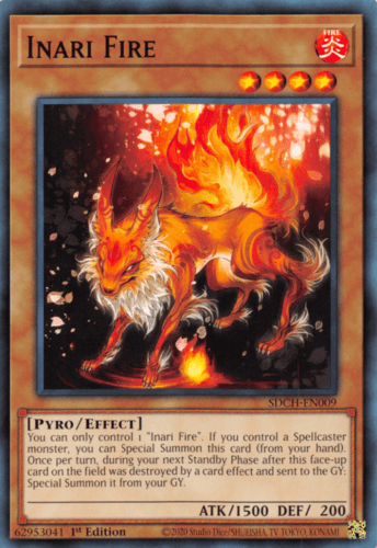 Inari Fire - SDCH-EN009 Common 1st Edition