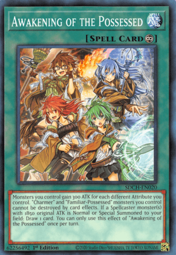 Awakening of the Possessed - SDCH-EN020 Common 1st Edition