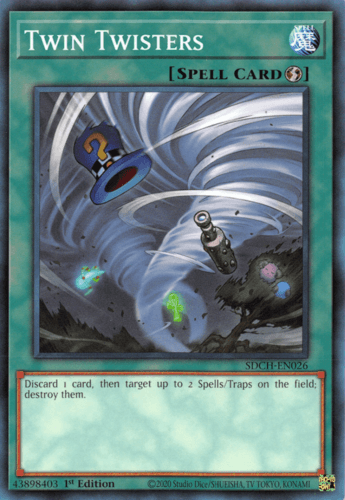 Twin Twisters - SDCH-EN026 Common 1st Edition