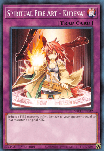 Spiritual Fire Art - Kurenai - SDCH-EN032 Common 1st Edition