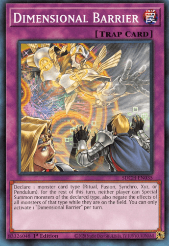 Dimensional Barrier - SDCH-EN035 Common 1st Edition