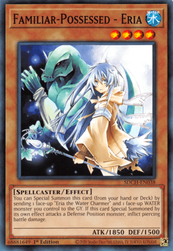 Familiar-Possessed - Eria - SDCH-EN038 Ultra Rare 1st Edition