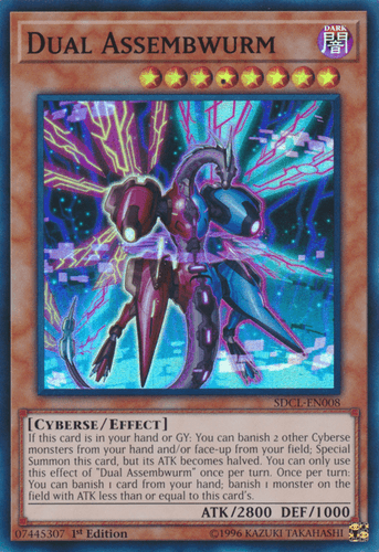Dual Assembwurm - SDCL-EN008 Super Rare 1st Edition