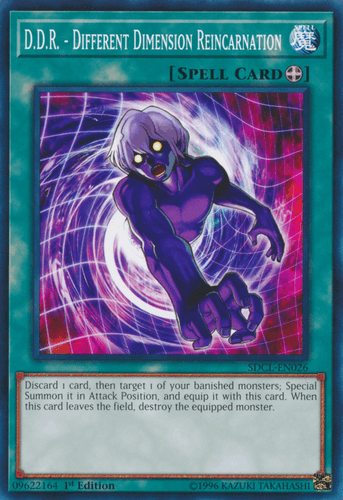 D.D.R. - Different Dimension Reincarnation - SDCL-EN026 Common 1st Edition