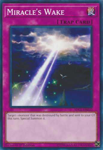 Miracle's Wake - SDCL-EN033 Common 1st Edition