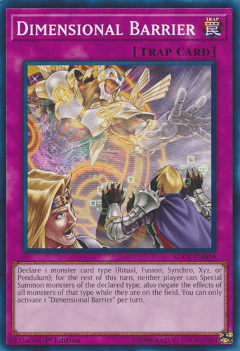 Dimensional Barrier - SDCL-EN039 Common 1st Edition