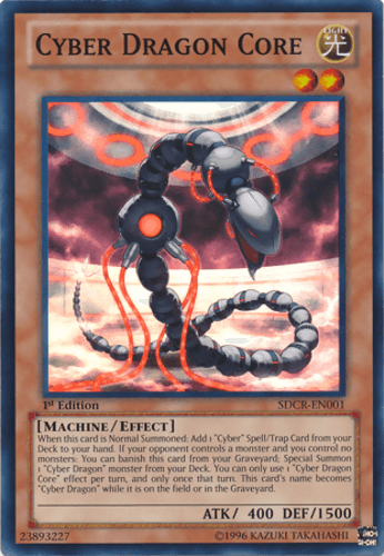 Cyber Dragon Core - SDCR-EN001 Super Rare Unlimited