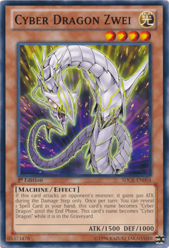 Cyber Dragon Zwei - SDCR-EN004 Common 1st Edition