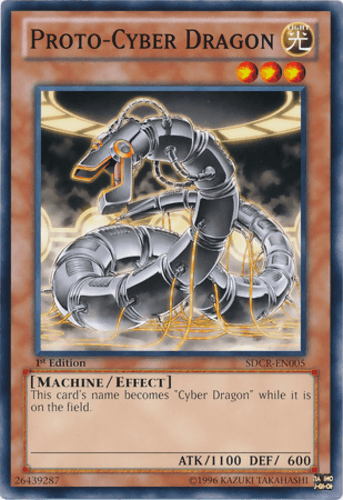 Proto-Cyber Dragon - SDCR-EN005 Common 1st Edition