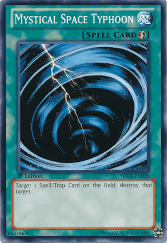 Mystical Space Typhoon - SDCR-EN026 Common 1st Edition