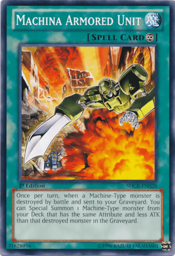 Machina Armored Unit - SDCR-EN028 Common 1st Edition