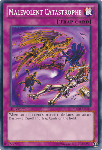 Malevolent Catastrophe - SDCR-EN034 Common 1st Edition