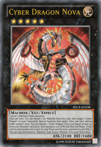 Cyber Dragon Nova - SDCR-EN038 Ultra Rare Unlimited