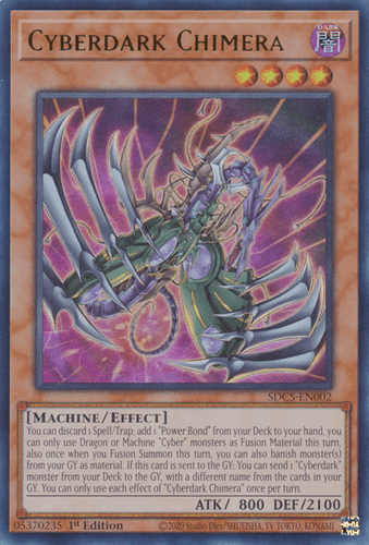Cyberdark Chimera - SDCS-EN002 Ultra Rare Unlimited
