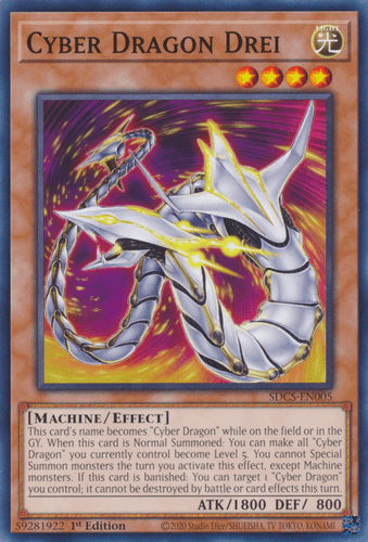 Cyber Dragon Drei - SDCS-EN005 Common Unlimited