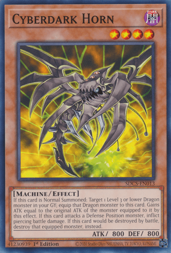 Cyberdark Horn - SDCS-EN013 Common 1st Edition