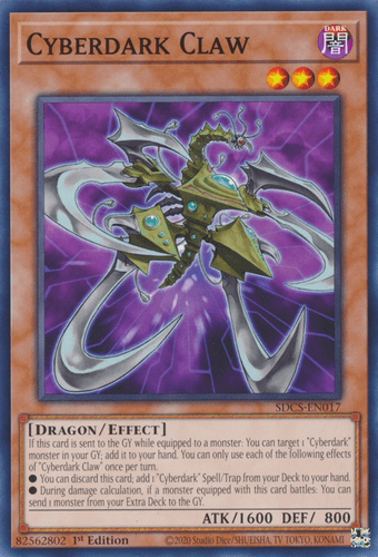 Cyberdark Claw - SDCS-EN017 Common Unlimited