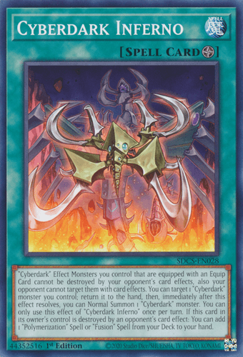 Cyberdark Inferno - SDCS-EN028 Common 1st Edition