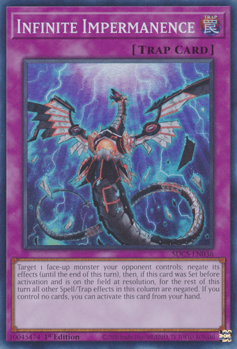 Infinite Impermanence - SDCS-EN036 Super Rare Unlimited