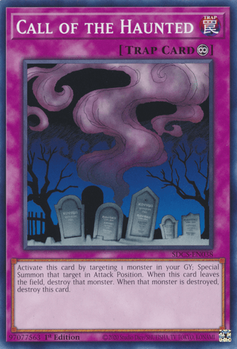 Call of the Haunted - SDCS-EN038 Common Unlimited